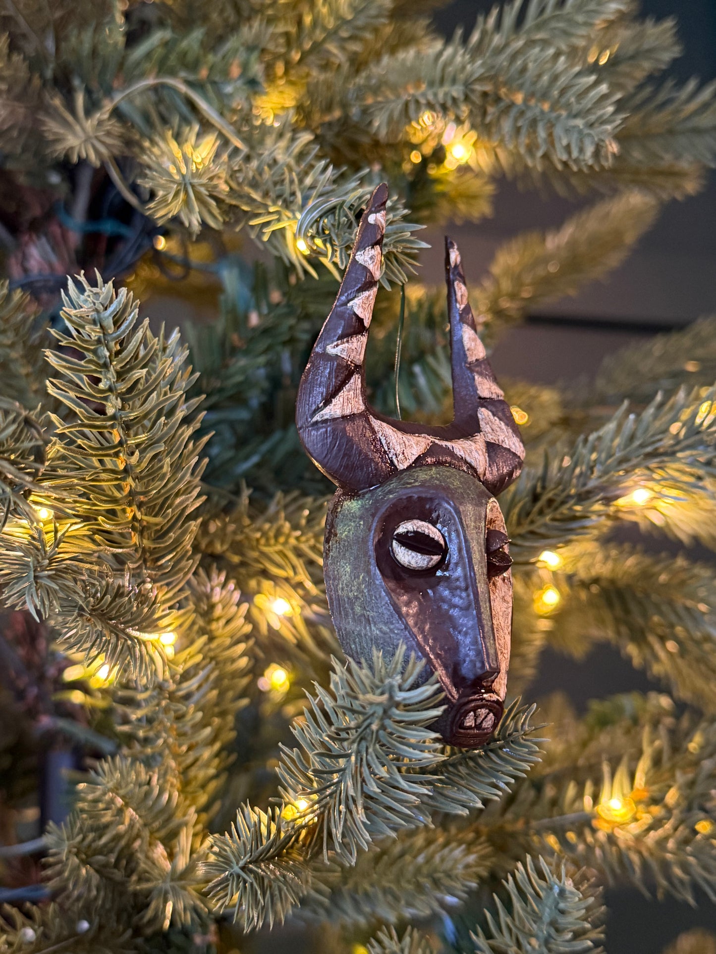 2025 Horned Mask Ornament