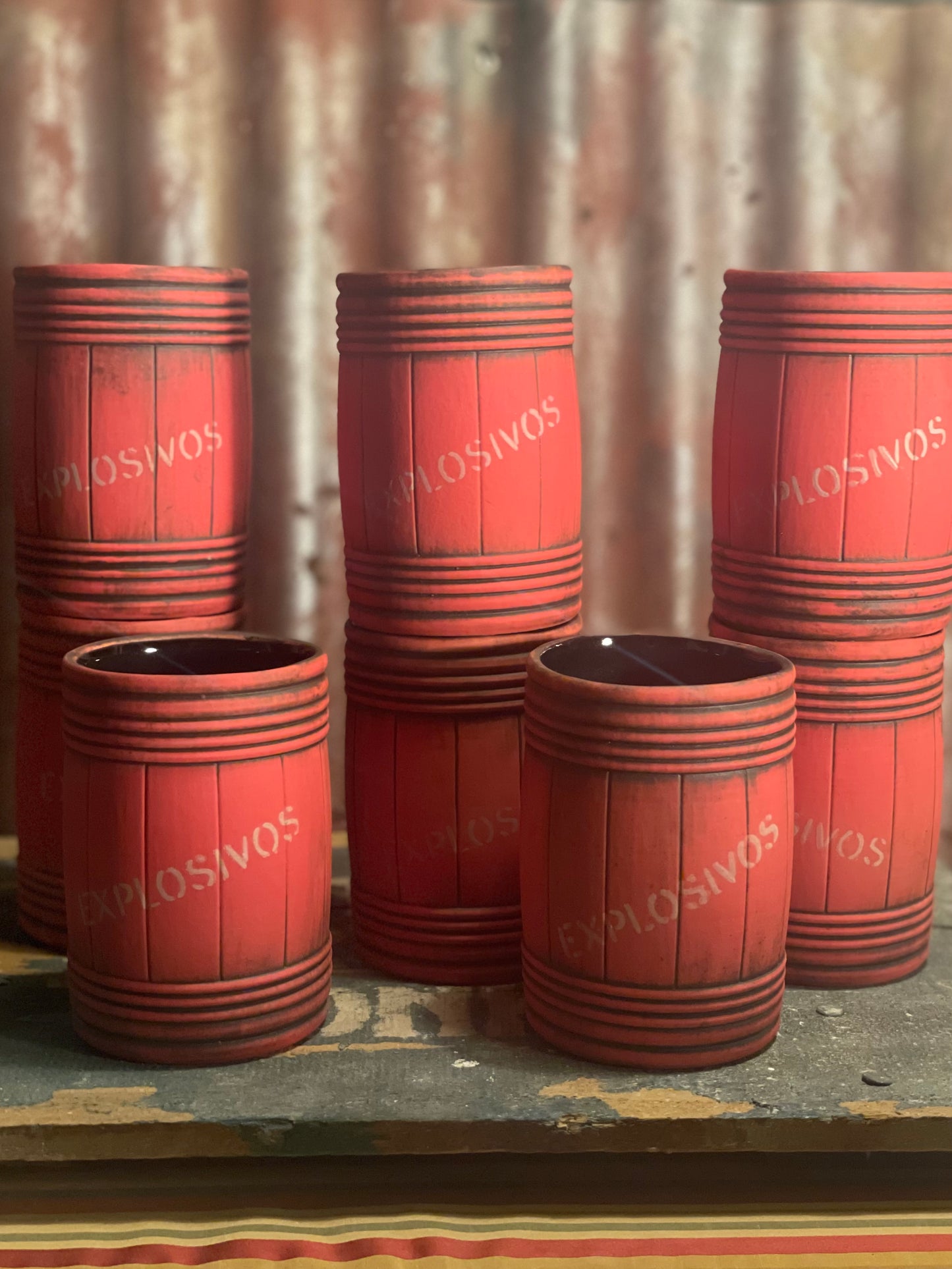 Explosivos Barrel Mug