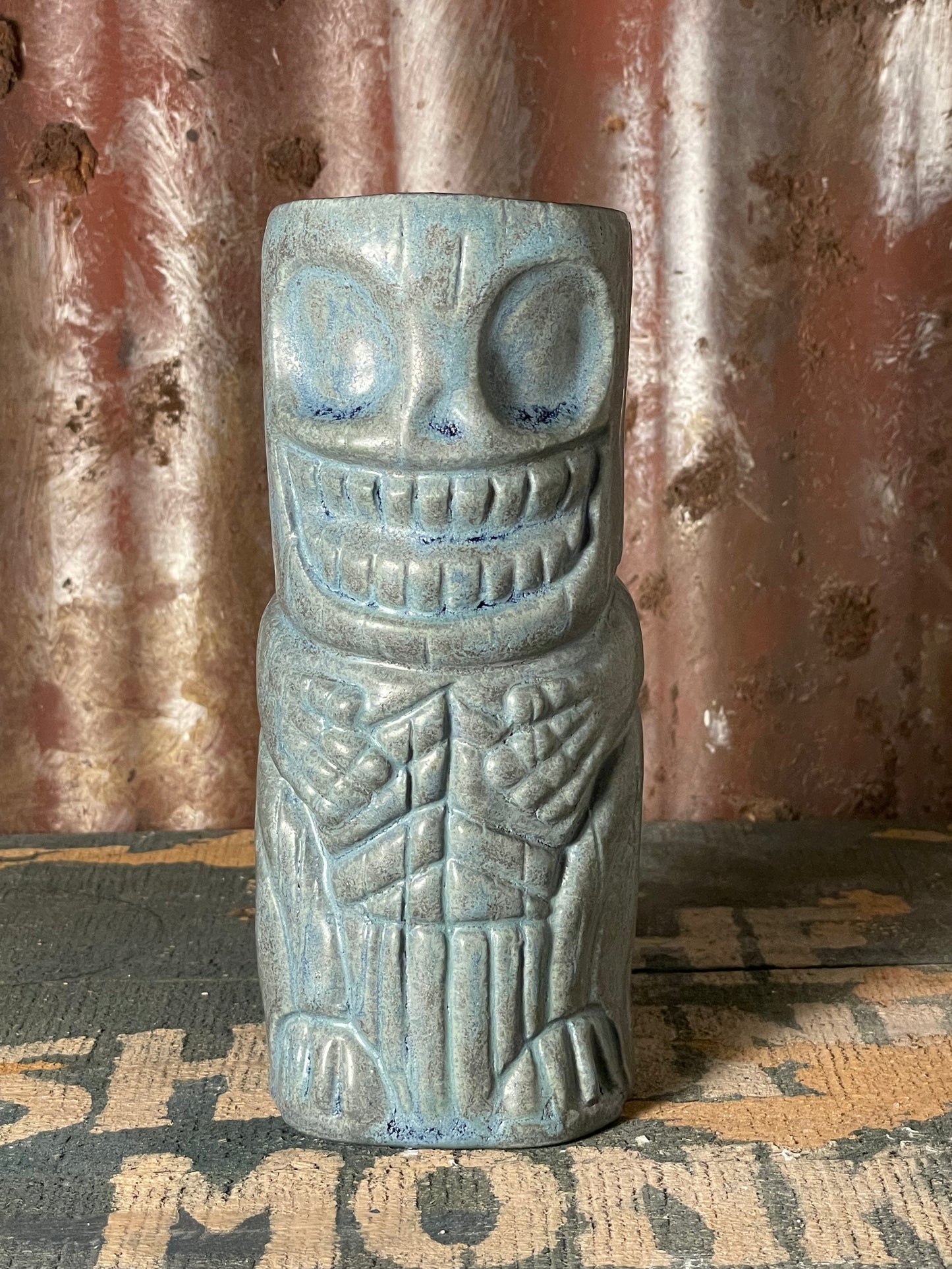 Skelly Tiki Totem