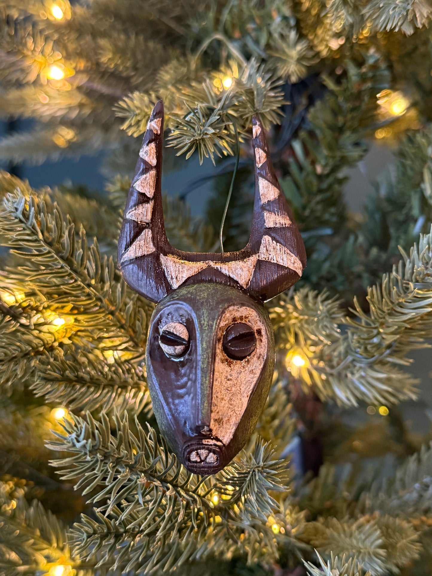 2025 Horned Mask Ornament