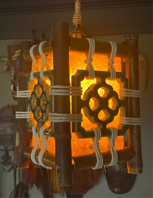 Tiki Jade Tile Lamp